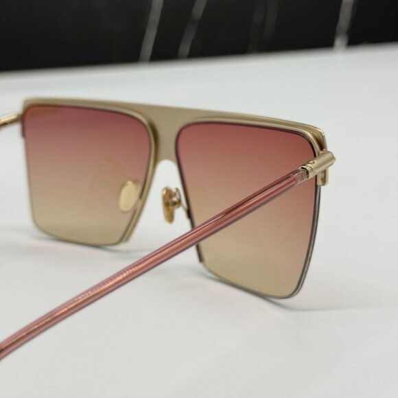 NEW TOM FORD SOFI TF840 28T SUNGLASSES WOMEN ROSE GOLD SQUARE EYEWEAR FT0840/S - Picture 8 of 12